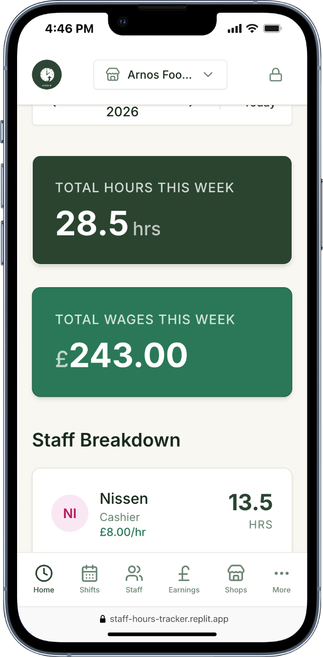 ShopRun earnings screen